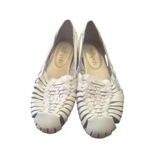 Softspots White 80s Style Flats Versatile Comfort