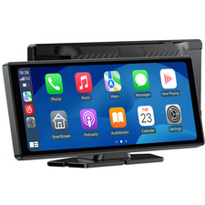 Wireless Carplay Screen for Car, 10.26" Portable Car Stereo Radio Touch Screen