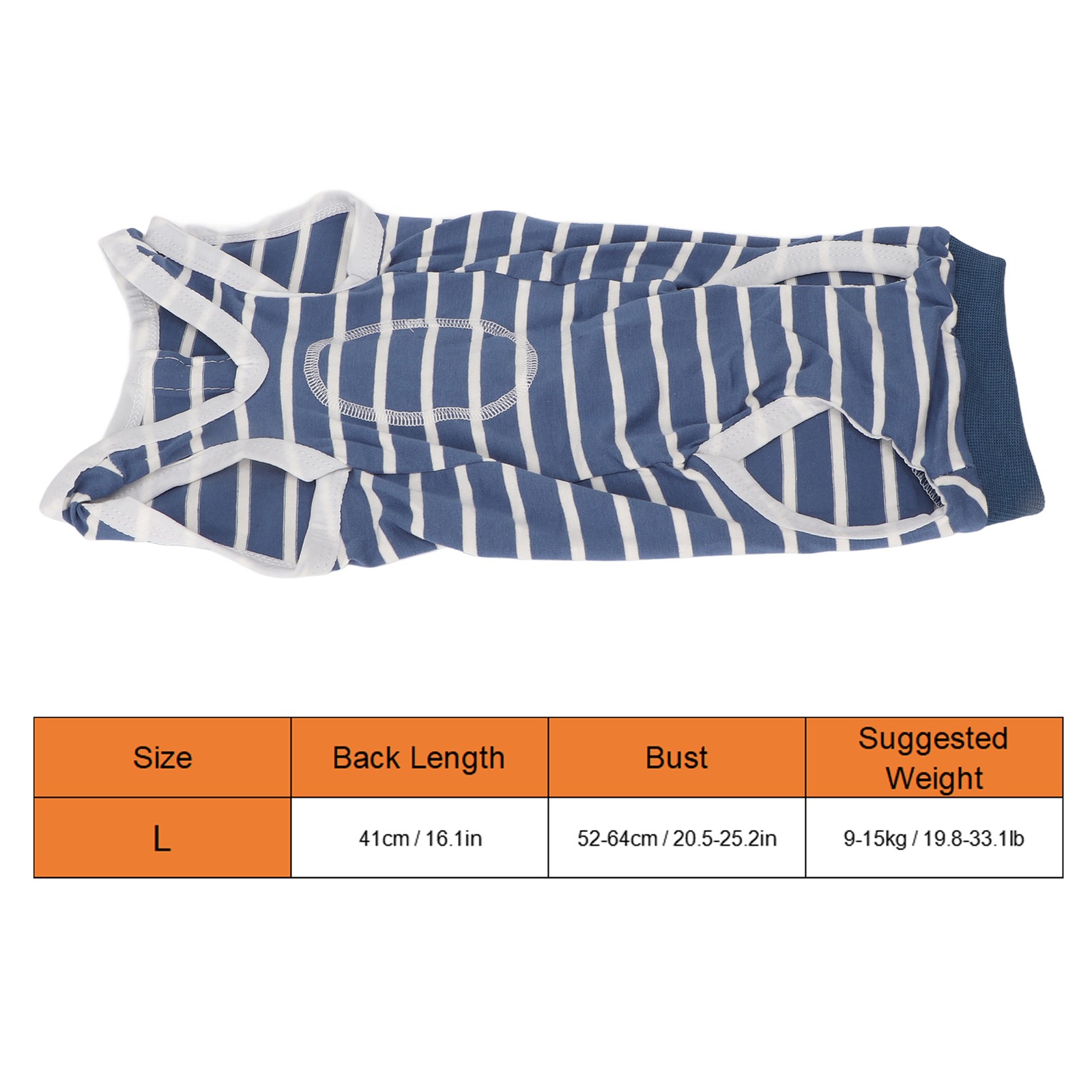 Stretchy Breathable Dog Recovery Suit For Abdominal Wound Easy To Use