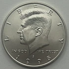 1998-S Kennedy Silver Half Dollar Matte Uncirculated