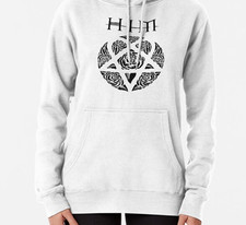 vtg HIM band Hoodie White Unisex Adults All sizes logo S-5Xl 1F2440