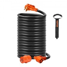 50 ft RV Extension Cord,50 Amp,Heavy Duty STW RV Power Cord,NEMA 14-50R Female N