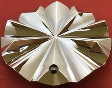 ONE NEW POLO C-0354 MCD0335YA01 CHROME CUSTOM WHEEL RIM CENTER CAP /11195