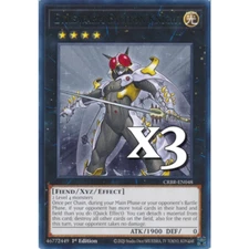 3X Evilswarm Exciton Knight CRBR-EN048 Rare Crossover Breakers NM 1st Ed YUGIOH