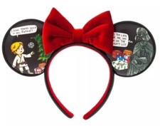 Disney Parks Star Wars Comic Holiday Luke Skywalker Darth Vader Minnie Ears
