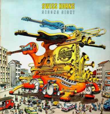 Swiss Horns Second Sight NEAR MINT Polygram Records Vinyl LP