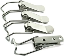 4pcs Spring Loaded Toggle Latch Hasp304 Stainless Steel Box Cabinet Latch Catch 