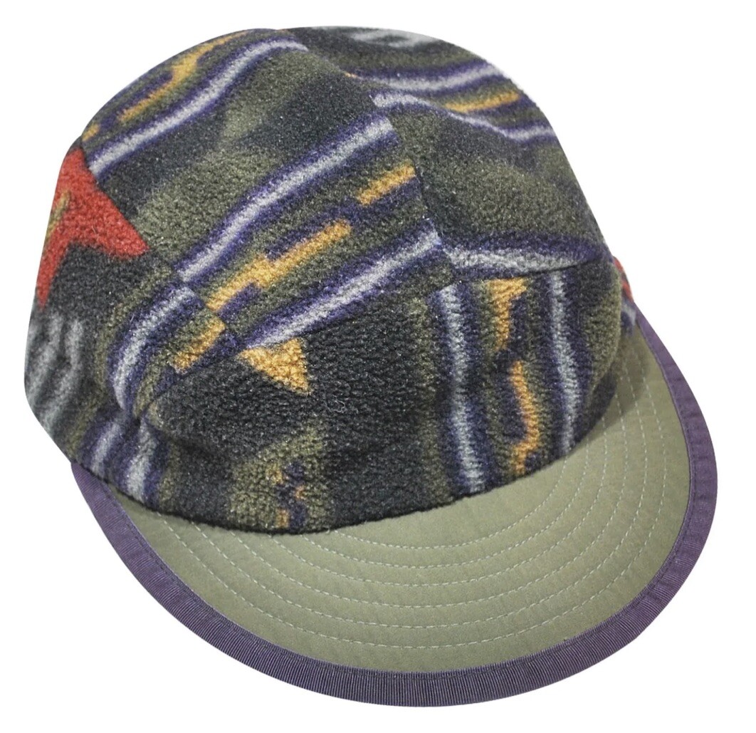 Vintage Patagonia Fleece Pattern Aztec Hat Size Small