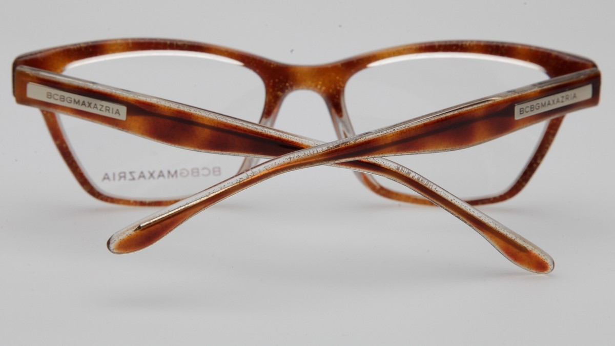 New BCBGMAXAZRIA CHRISTIE Amber Tortoise EYEGLASSES FRAME 51  display picture 2
