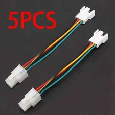 5PCS Control Board Fan 4Pin to Mini 4Pin Adapter Cable 10CM for BITMAIN Antminer