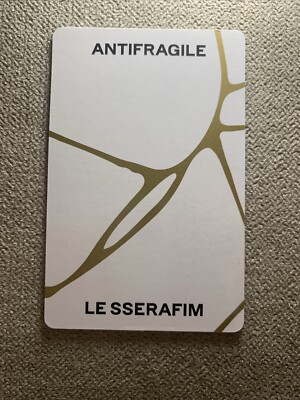 LESSERAFIM - Kazuha Official Photocard 2nd Mini Album Antifragile