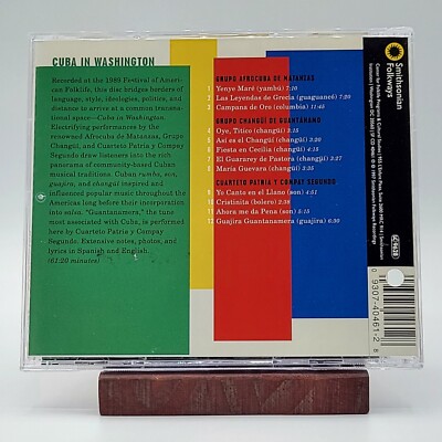 Cuba In Washington Rare CD USA 1997 Compay Segundo Grupo AfroCuba