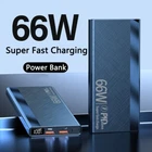 High-Capacity 30,000mAh Power Bank | 66W Super Fast Charger with PD 20W