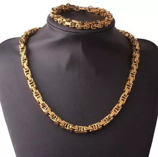 Stainless steel jewelry set sale
