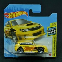 Hot Wheels 2021 Subaru Wrx Sti GRY42 #68 Hw Speed Graphics Neu Ovp