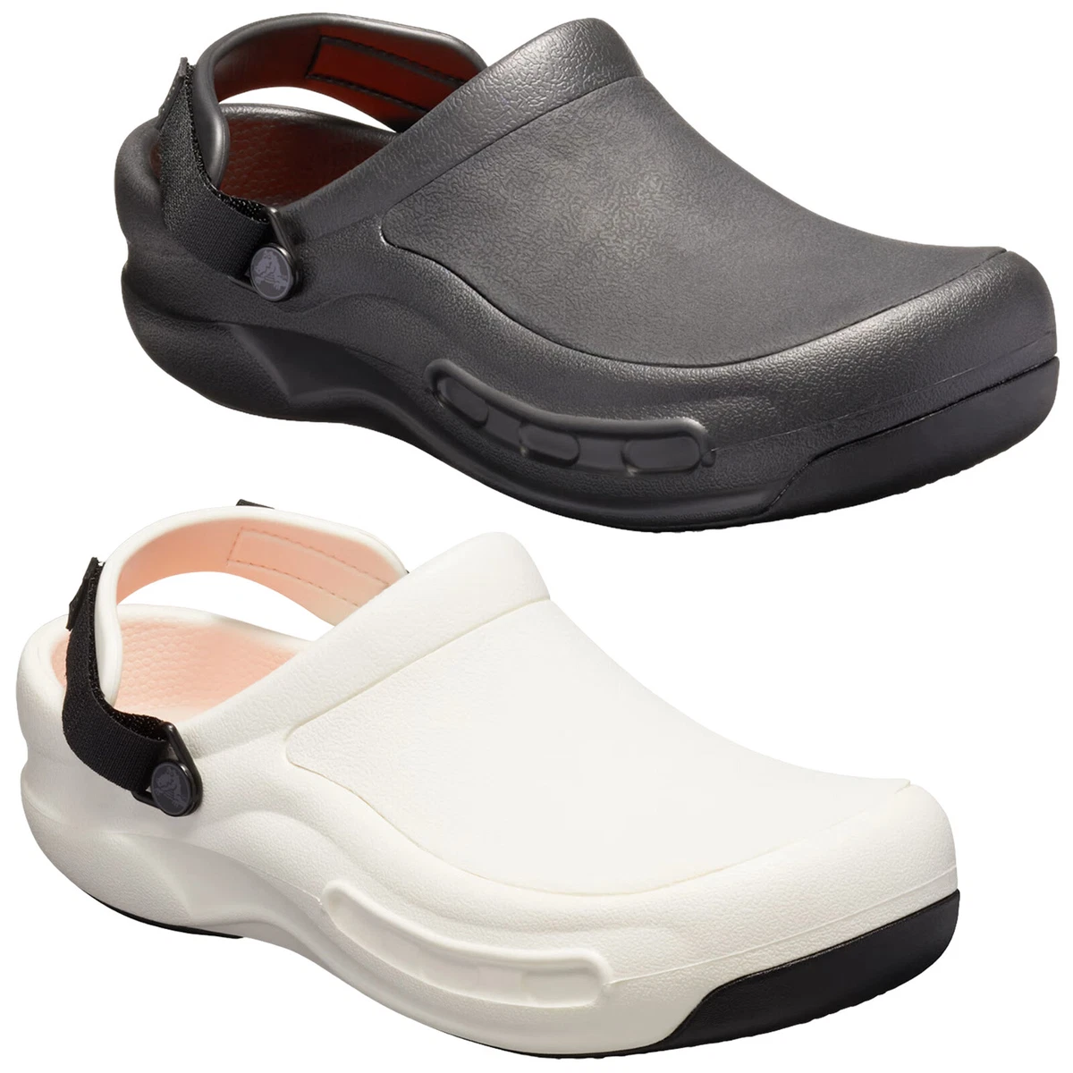 Crocs Bistro Pro LiteRide Work Clogs Unisex Mens Ladies Hospitality Healthcare