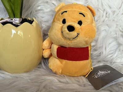 Disney Genuine Kawaii Winnie the Pooh Backpack Hugger Coin Purse
