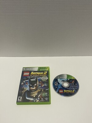 LEGO Batman 2: DC Super Heroes (Microsoft Xbox  360) CIB Good Condition Tested..