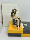 <!--F#f_0-->Cohiba Gas lighter Vintage Collectable Amazing Gold Plated Old School New In Box<!--F/-->