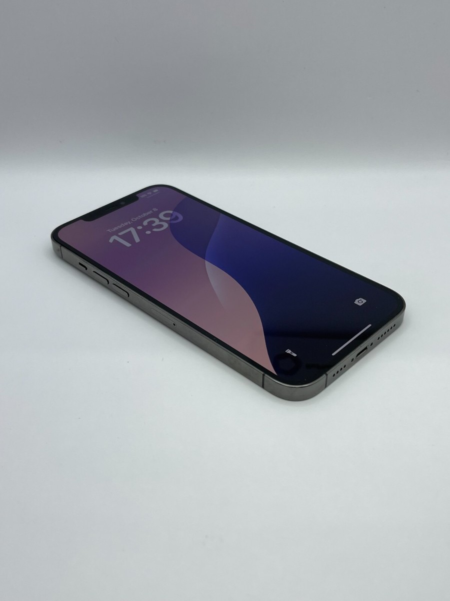 Apple iPhone 12 Pro Max - 128 GB - Gaphite (Unlocked) - Face Apple iPhone 12 Pro Max - 128 GB - Gaphite (Unlocked) - Face