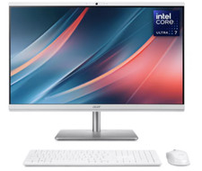  ACER Aspire C27 White All in one PC, 1 TB , White with mouse and keyboard 