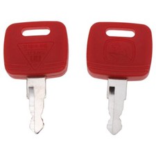 2* Ignition Keys RE183935 For John Deere Tractors 5320 3120 4210 5045E 7130 9510