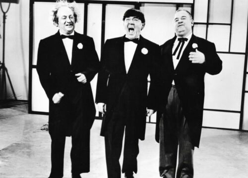 Larry Moe and Curly Three Stooges Funny Comedy Photo Picture 8
