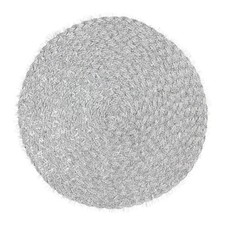 World Market Pier Place Pier 1 Silver Glitter Christmas Placemats - Set of 4