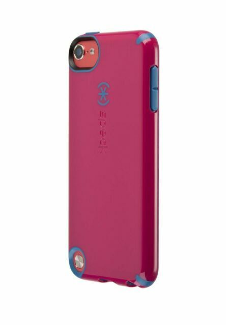 Speck Candyshell Mp3 Ipod Touch 6 And 5 Fuchsia Pink Harbor Blue For Sale Online Ebay