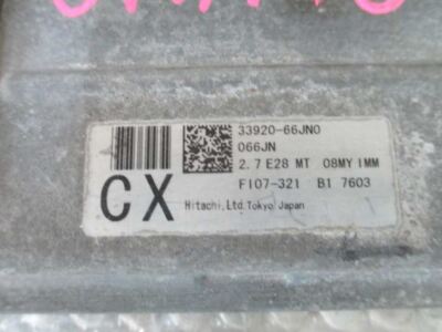 Engine ECM Control Module Grand Fits 2008 SUZUKI VITARA 33920
