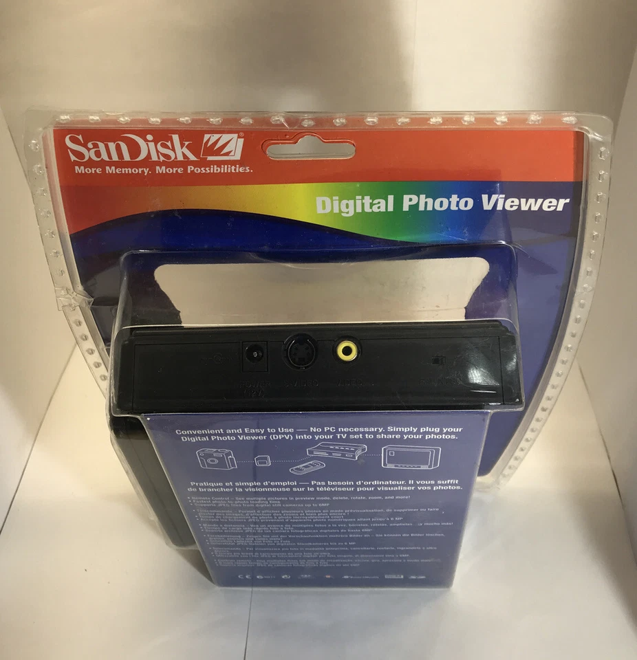 SanDisk Digital Photo Viewer SDV1-A with Remote New Factory Sealed (B) - Image 4 of 4