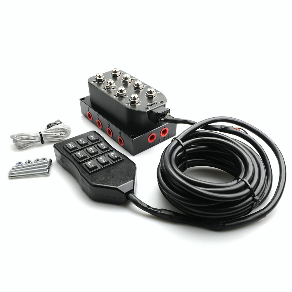 Air Ride 12v 8 Solenoid Valve Manifold Airride Suspension Co