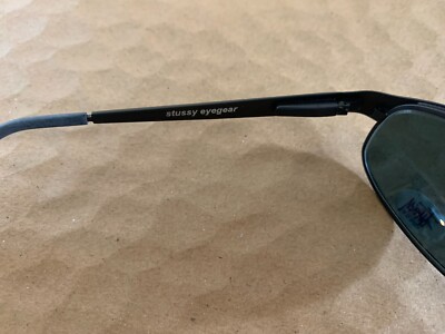 STUSSY EYEGEAR RARE CUTLASS Sports Wrap Sunglass-Satin Black STUSSY EYEGEAR RARE CUTLASS Sports Wrap Sunglass-Satin Black