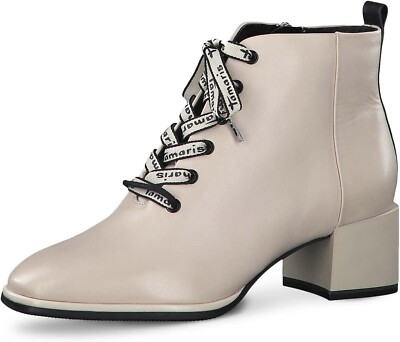 Shoe Tamaris Ankle Boot Ivory Tamaris Fashionable Ivory Ankle
