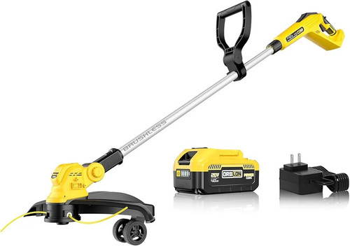 ORBLON Cordless 15-inch Weed Wacker & Edger,Brushless Motor, NEW