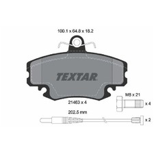 Satz Bremsbeläge Bremsklötze vorne für Renault Twingo 1 C06 S06 2 CN0 id89736