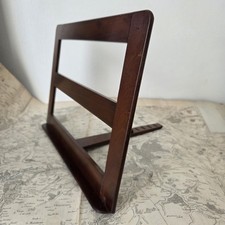 Pupitre Lutrin Ancien en Acajou Fin XIXè Porte Livre 