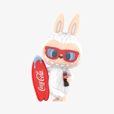 POP MART  Authentic Labubu THE MONSTERS COCA-COLA Series [ Surf with Me ]