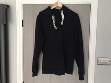 Just Hype Navy Hoodie Hoody Women's Sweatshirt Size 10