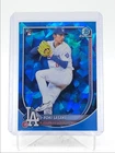 ROKI SASAKI 2025 BOWMAN CHROME SAPPHIRE ROOKIES REFRACTOR RC Q4496