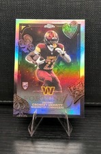 2025 Topps Chrome Football- Jacory Croskey-Merrit Fortune 15 Refractor F15-29