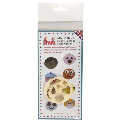 FMM Mix & Match Funny Faces & More - Bild 1 von 3