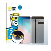 2X Samsung Galaxy S10 (Display+RüCkseite) Displayfolie Full-Cover Schutz