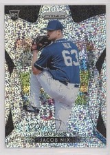 2019 Panini Prizm Tier II White Sparkle Prizm Jacob Nix #178 0b3