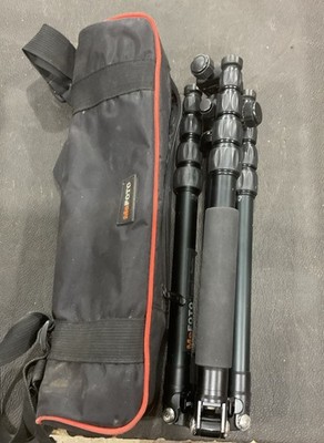 MeFoto A1350 Aluminum Fiber Roadtrip Tripod & Carry Case Red Black