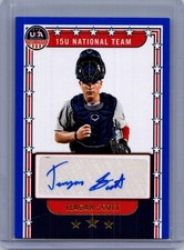 Teagan Scott 2024 Panini USA Baseball Stars and Stripes Auto /100