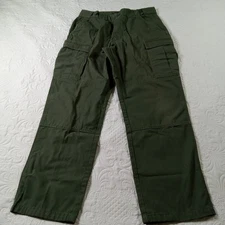 5.11 Tactical Cargo Pants Mens 35.5-39x30 Olive Reinforced Ripstop Dlb Knee GUC