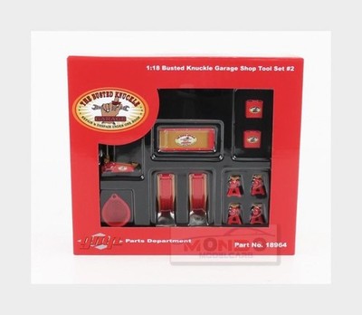 1:18 GMP Accessories Set Officina Garage Tool Set The Busted Knuckle GMP18964 Mo
