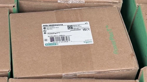 New In Box Square D HGL36060U31X 60amp Micrologic LI PowerPact Feed Thru Breaker