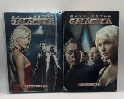 Battlestar Galactica DVDs Seasons 1 & 3